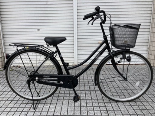 【26インチ自転車】美品❗️ほぼ使用なし❗️LEDダイナモライト仕様　変速なし　スペアキーあり　若林自転車　膳所店　SALE中❗️