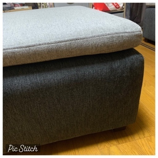 お引渡し予定者様決定です/「フレックス2 1Pソファ BACE ベース 」80×80×43 2点セット 家具 ソファ