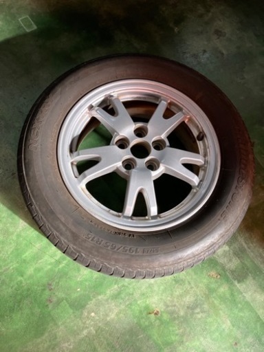 引き取り限定！ トヨタ純正 195/65R15 ブリジストン　アルミホイール