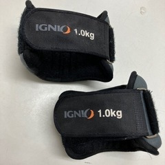 I 2403-839 イグニオ アンクルリストウェイト 使用感あり