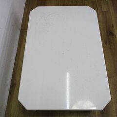 【無料】家具　折りたたみテーブル　木製　ホワイトの画像