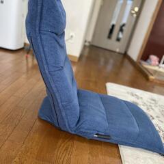 交渉中　4月下旬受け渡し　座椅子　ブルーの画像