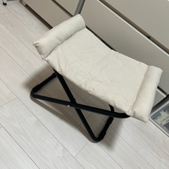 【値下げ】家具 ソファ 1人用ソファ+オットマンの画像