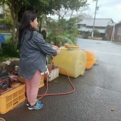 動噴セット   噴霧機、動噴ホース、巻取り器、タンク３点