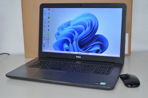 最新Windows11+office DELL Inspiro 5767 高性能core i7-7500U/メモリ