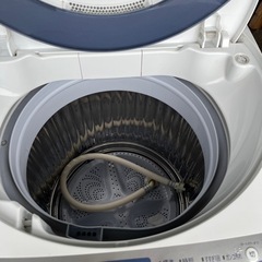 決まりました！【新生活応援セール!4/7まで延長】 G-26 SHARP 全自動電気洗濯機 ES-GE55R 5.5kg 2016年製の画像