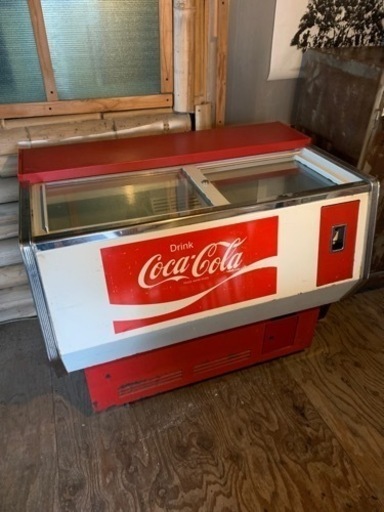 さらに値引きしました。コカコーラ冷蔵庫‼️
