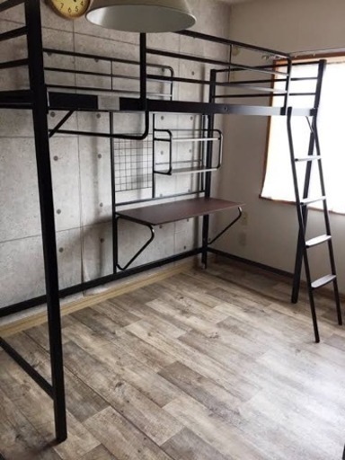 家具 ベッド ロフトベッド