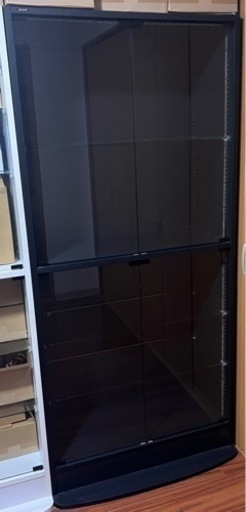 JAJAN フィギュアケース 黒 ひな壇付き