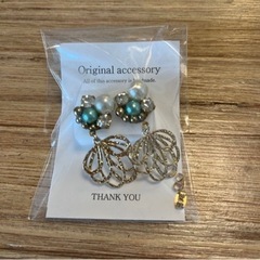 新品 ピアス ハンドメイド ②