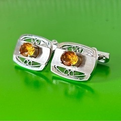 SILVER刻印　カフス　カフスボタン