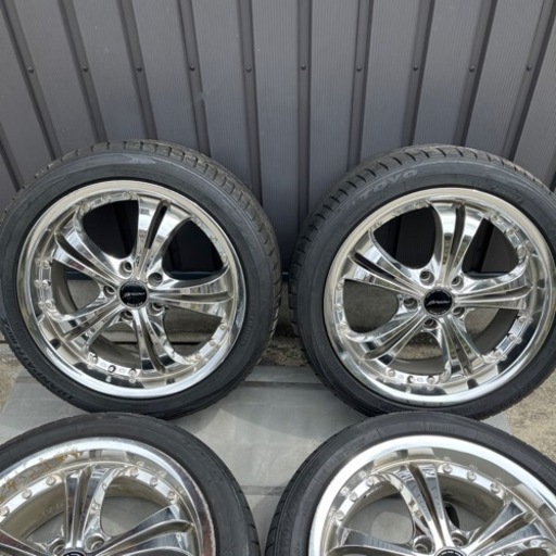 ★タイヤ ホイール セット★Stich シュティッヒ プレシャス  18×7.5JJ PCD114.3 5穴 +40★トランパスmpz 225/45/18★