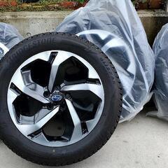スバル純正ホイール＆ブリザック スタッドレス 225/55R18...