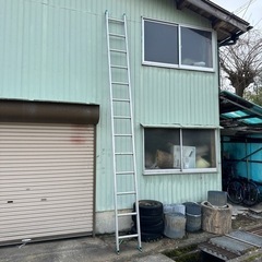 はしご　中古　5mくらい　アルミ