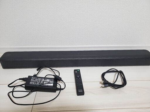 美品 SONY サウンドバー　HT-X8500 2022年製 サブウーファー 4K HDR　近場配達　可