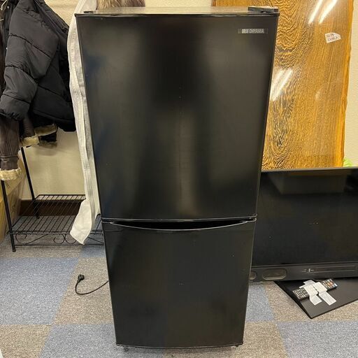 【稼動品】IRISOHYAMA アイリスオーヤマ ノンフロン冷凍冷蔵庫 生活家電 IRSD-14A-B 生活家電 2022年製 中古