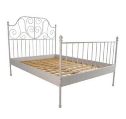 最終値下げ！！　IKEA  Leirvik  ベット　フレーム　すのこ　クイーンベット　パイプベット