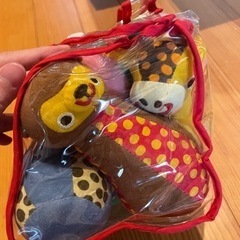 ぬいぐるみのボーリングの画像