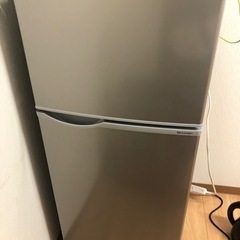 決まりました　美品　　SHARP 128L 半年のみ使用