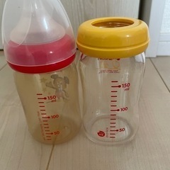 哺乳瓶･赤ちゃん用枕セット☆の画像