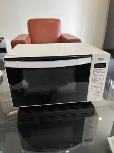 Haier ハイアール　2014年製　ヘルツフリー電子レンジ　JM-FH18B フラットタイプ　動作確認済み！