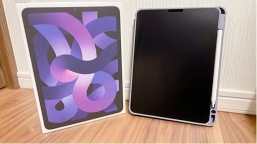 【美品、すぐ使える】iPad Air 第5世代 64GB 【ケース、保護フィルム、スタイラスペンセット】