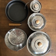 サウスフィールド　キャンプ用　鍋セット