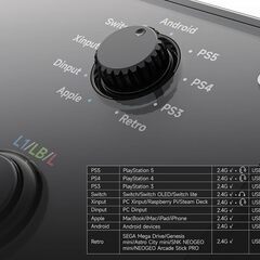 [発送できます] Mayflash PS5 アケコン メイフラッシュ ジョイスティック ワイヤレス アーケードスティック F700 PS5 PS4 PS3 Switch PC macOS/iOS Android SEGA/SNK retro ゲーム機対応の画像