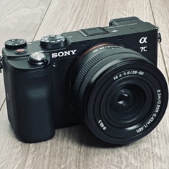 ソニー(SONY) フルサイズ ミラーレス一眼カメラ α7C ズームレンズキット(同梱レンズ:SEL2860) ブラック ILCE-7CL B