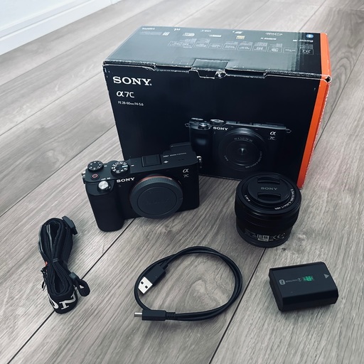 ソニー(SONY) フルサイズ ミラーレス一眼カメラ α7C ズームレンズキット(同梱レンズ:SEL2860) ブラック ILCE-7