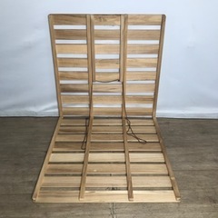 31 シングルベッド　すのこ　立てかけ用　ヒモ付きの画像