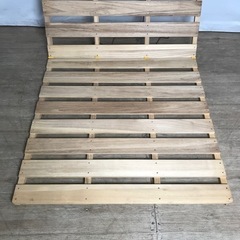 31 シングルベッド　すのこ　立てかけ用　ヒモ付きの画像