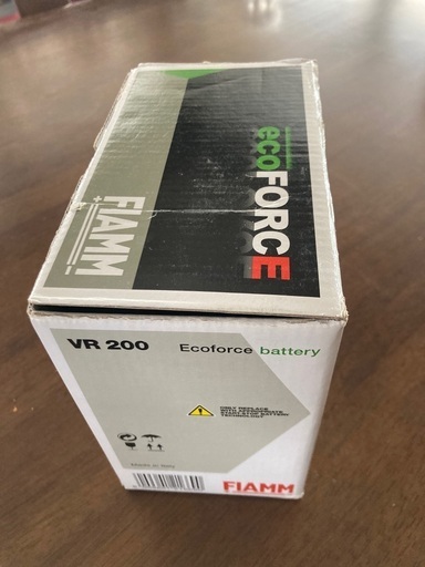 FIAMM フィアム ベンツ　サブバッテリー VR200  補助 スターター セカンド バッテリーエコフォース