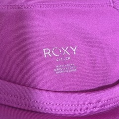 ROXY ラッシュガード　パープルの画像