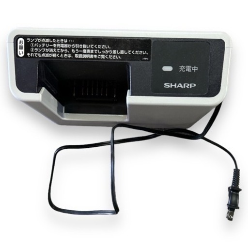 SHARP シャープ 2021年製 バッテリー付き 充電式掃除機 EC-AR7 フルセット