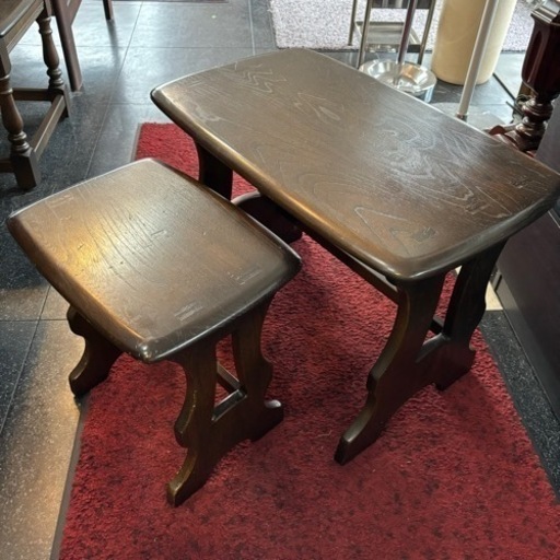 ERCOL アーコール ネストテーブル テーブル センターテーブル サイドテーブル フラワースタンド イギリスビンテージ