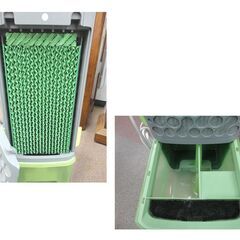 加湿機能付き温冷風扇 ホットクールファン AHC-880R-WH 2022年製 アピックス HOT&COOLMoist 西岡店の画像