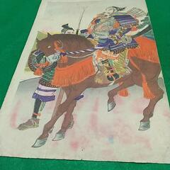 明治時代の古い錦絵(武者絵)