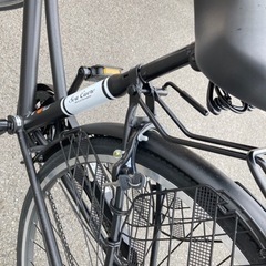 【お渡し日3/29夜】今年1月購入　自転車 6段変速、オートライト、27インチの画像