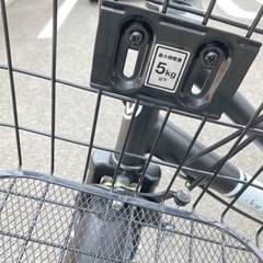 【お渡し日3/29夜】今年1月購入　自転車 6段変速、オートライト、27インチの画像