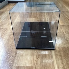 クリアディスプレイケース　￥2300【町田市再生家具】233265