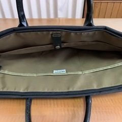 メンズ黒のビジネスバッグの画像