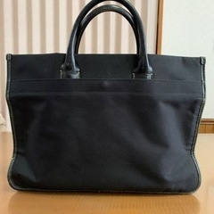 メンズ黒のビジネスバッグの画像