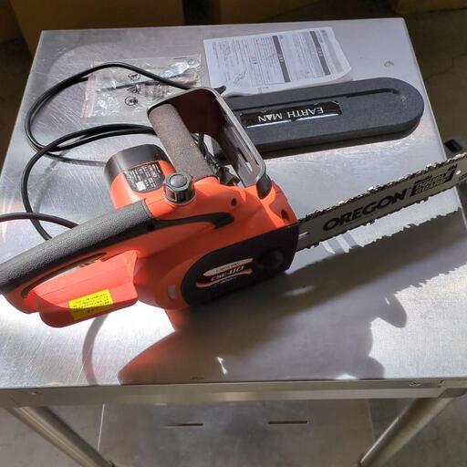 値下げ!　引き取り限定。電動チェーンソー中古