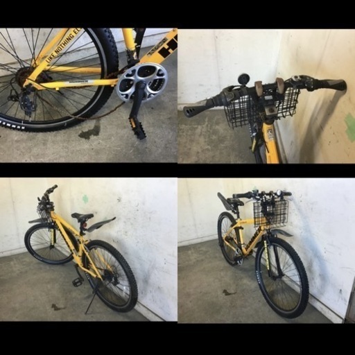 213□岐阜発　△HUMMER / マウンテンバイク / AL-2918er-AE / 3×6段変速 / 29インチ / 走行未確認 / 防犯登録あり / ジャンク品　R5.11/13□a