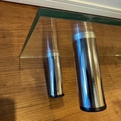 値下げしました！　ニトリ　 ガラス　モニター台　(スコープ7020 クリア)　テーブル　廃盤品の画像