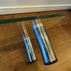 値下げしました！　ニトリ　 ガラス　モニター台　(スコープ7020 クリア)　テーブル　廃盤品の画像