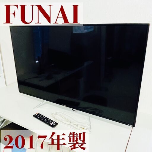 FUNAI フナイ 液晶カラーテレビ 49型 FL-49UD41 2017年製