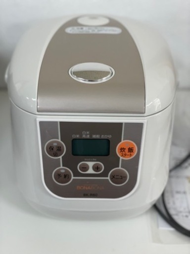 炊飯ジャー　3.5合炊き　BONA BONA 2022年