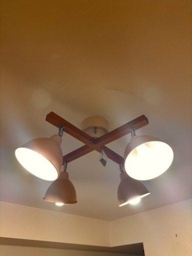 【調光LED電球＆リモコンセットで】照明器具